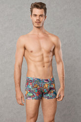 Boxer Patchwork Doreanse Sous-vêtement 1807 Taille M
